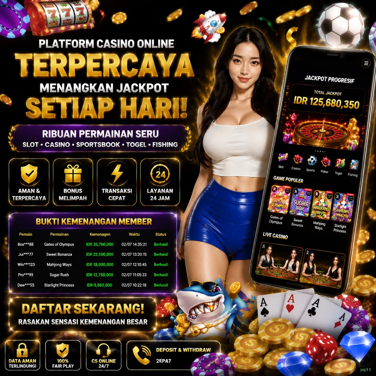 pg11 Platform Game Terpercaya untuk Pemain Indonesia